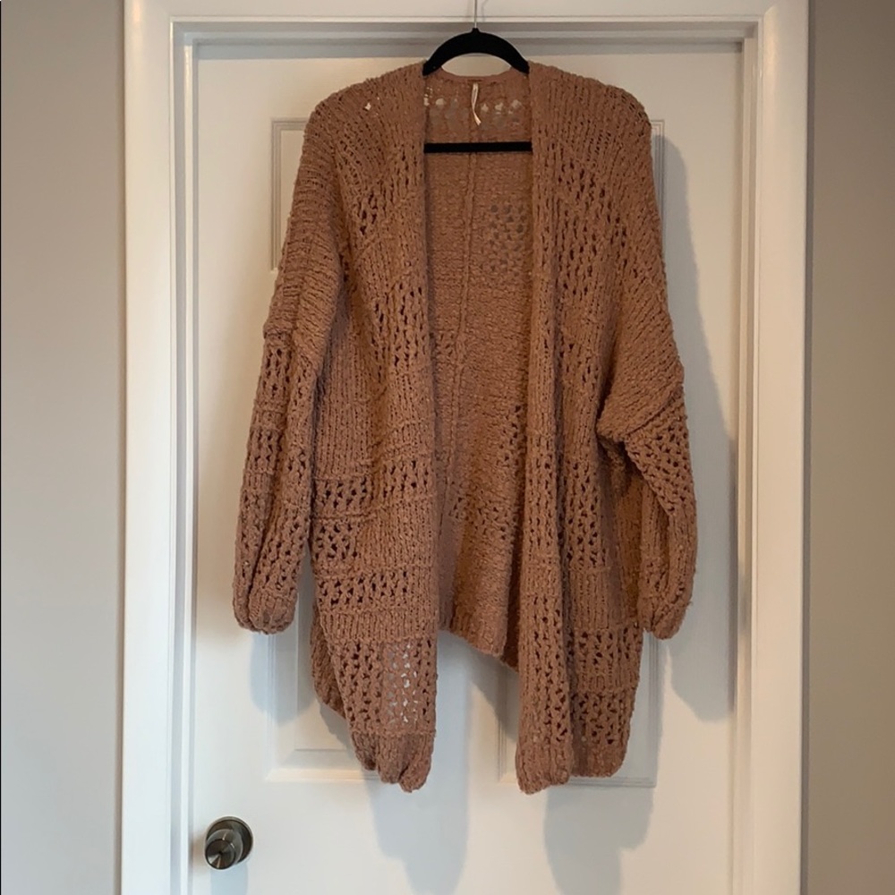 Free people oversized cardigan